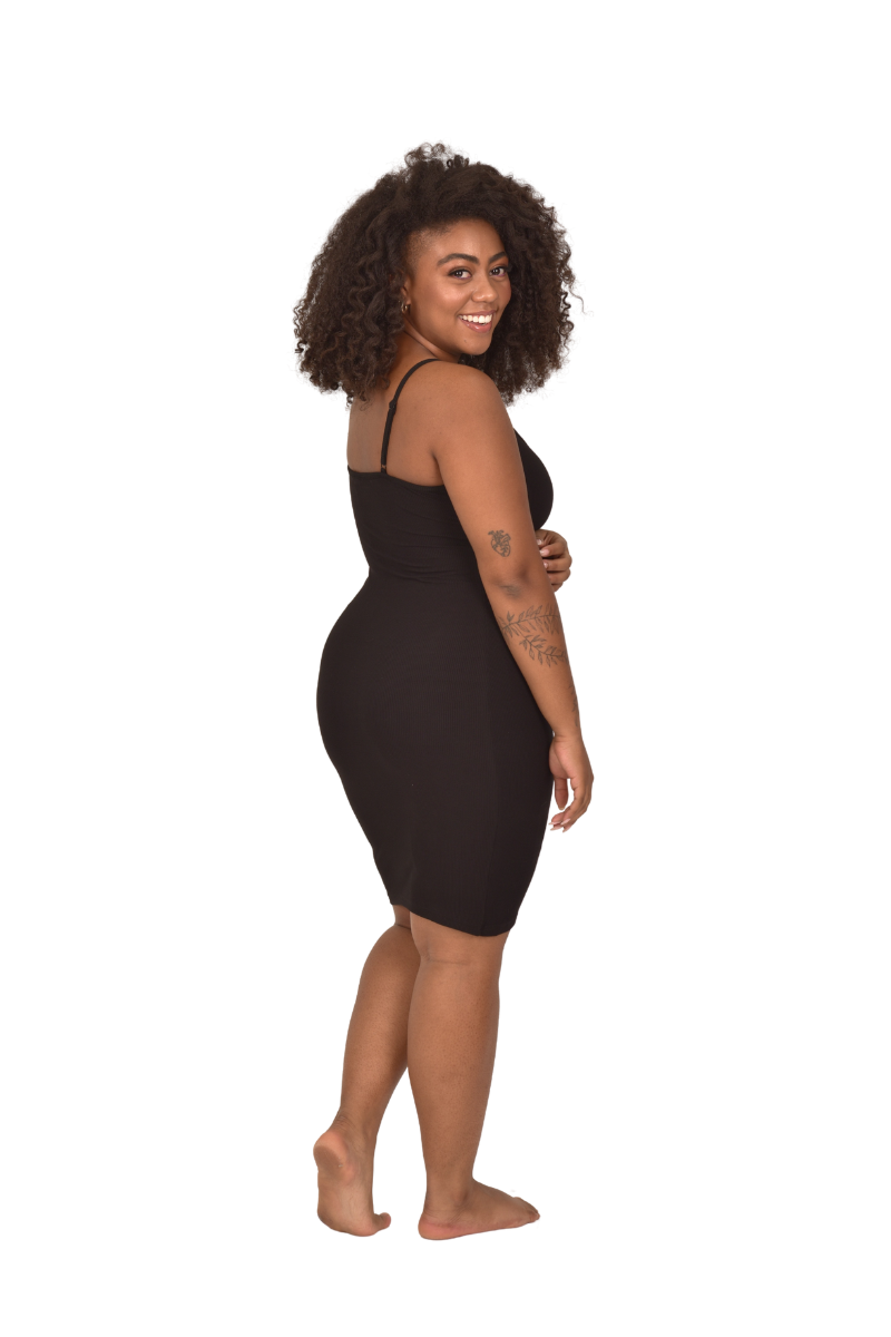 Mini-robe de détente en modal avec gaine intégrée