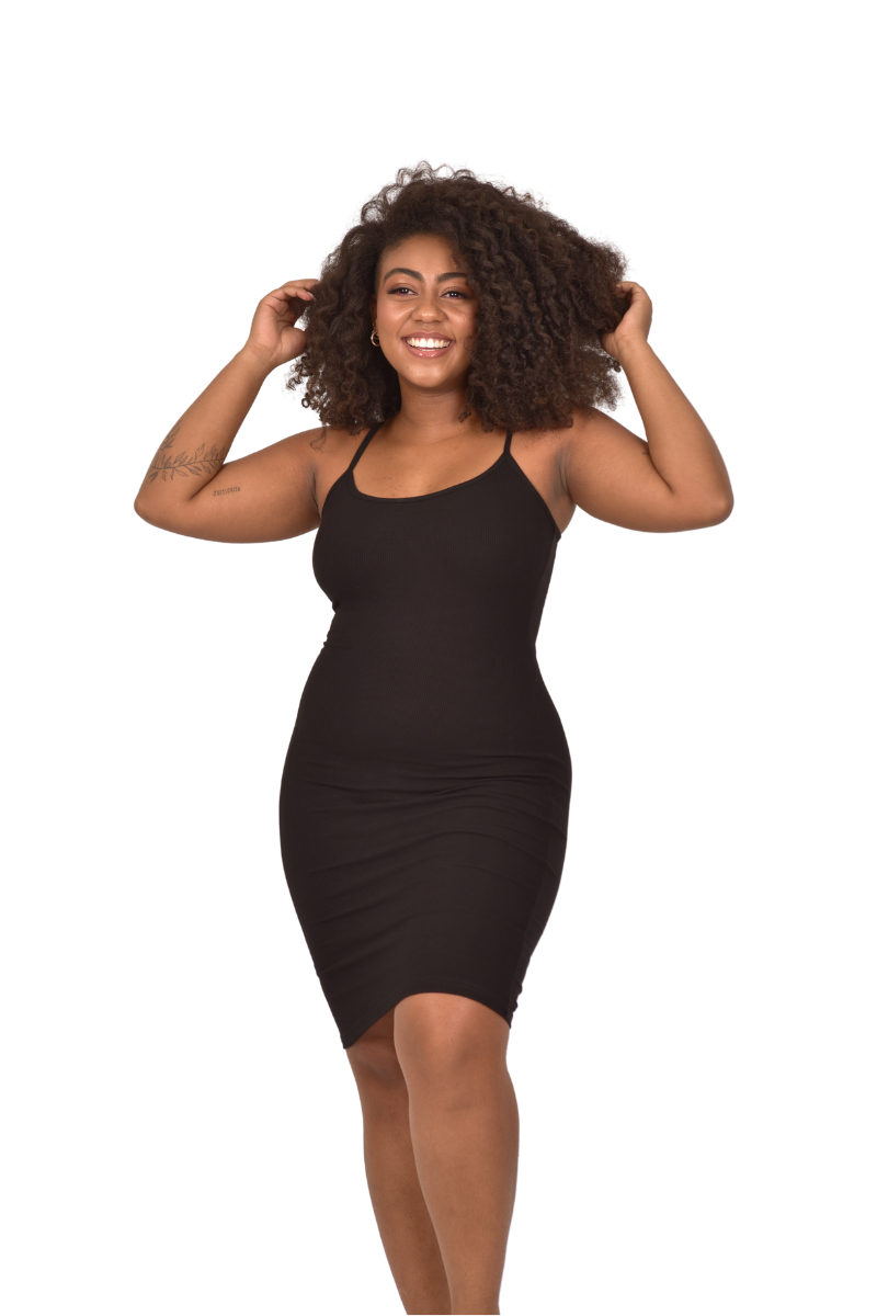 Mini-robe de détente en modal avec gaine intégrée