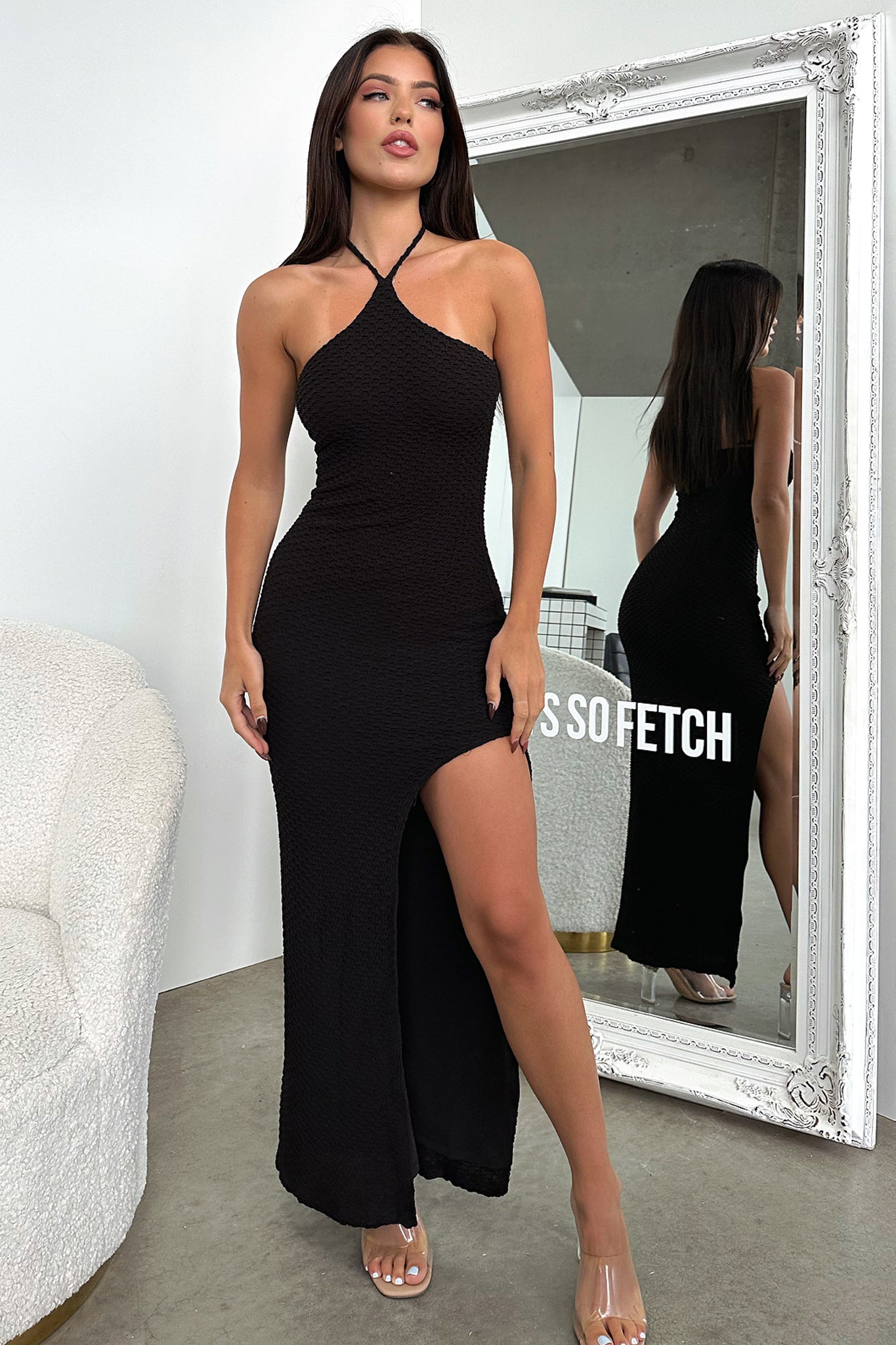 Jayda Maxi Dress - Negro
