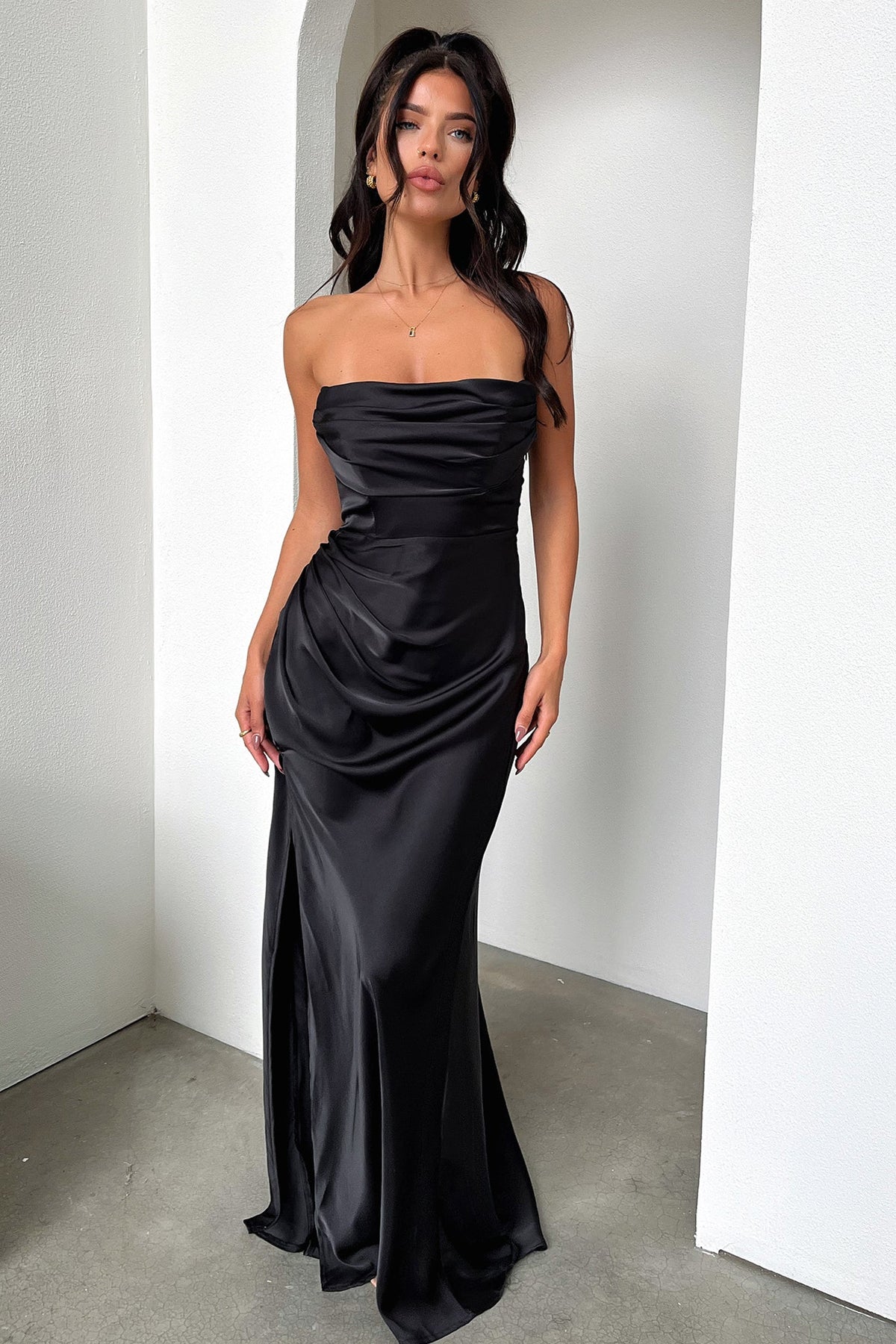 Lola Maxi Dress - Negro