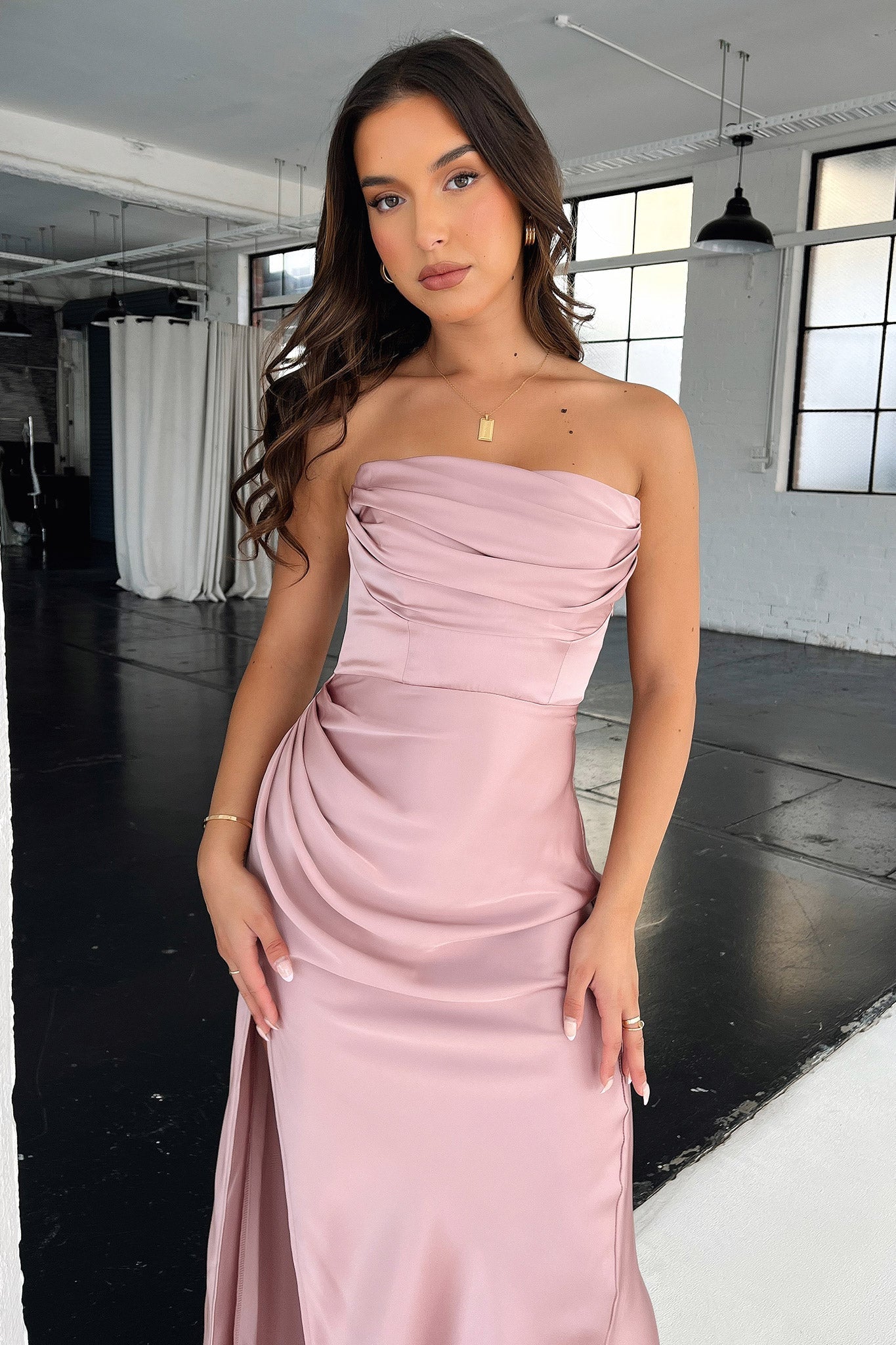 Lola Maxi Dress - Melocotón