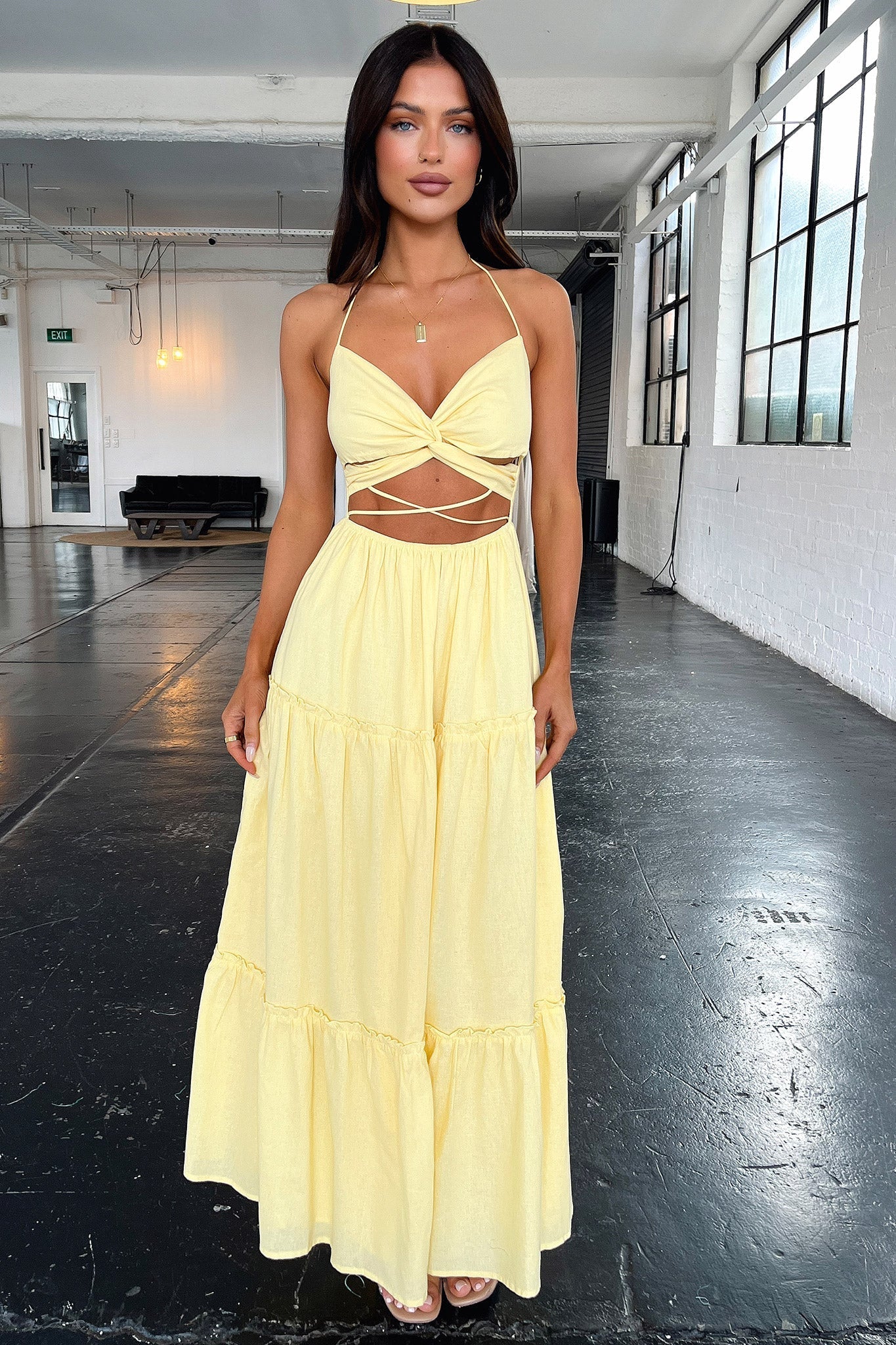 Lucy Maxi Dress - Amarillo