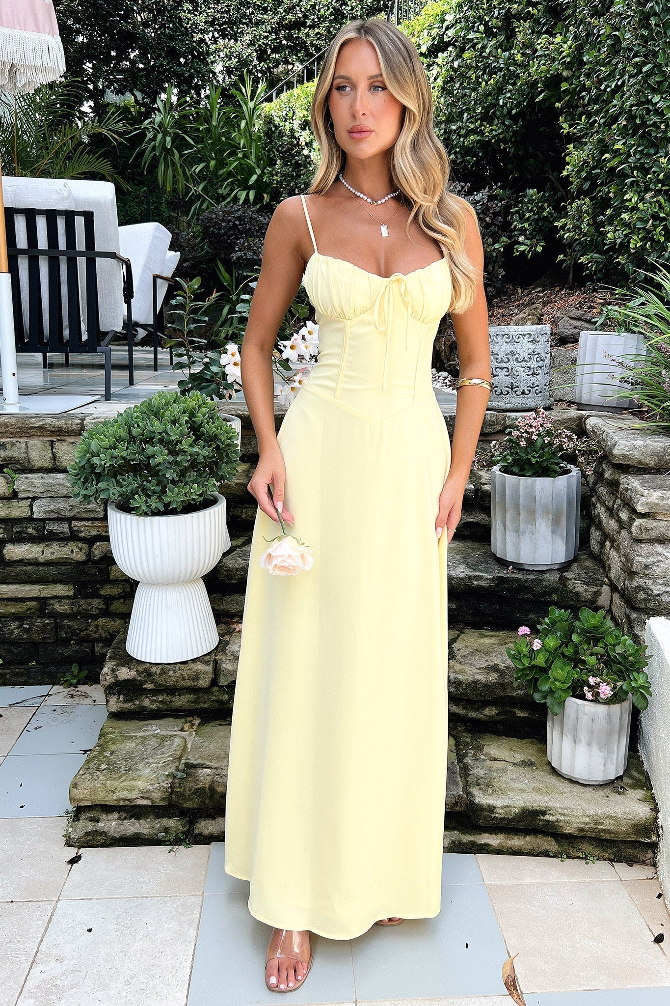 Magdalena Maxi Dress - Amarillo