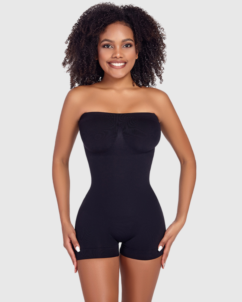 Body Lissant Sans Bretelles Sans Coutures