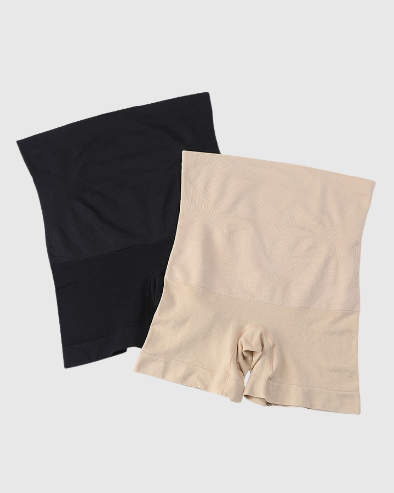 Shorts de compression taille haute (2 pcs)