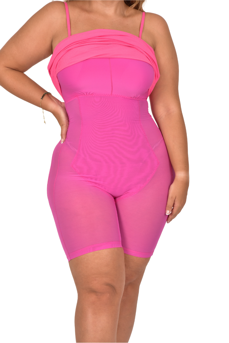 Mini-robe de détente en modal avec gaine intégrée