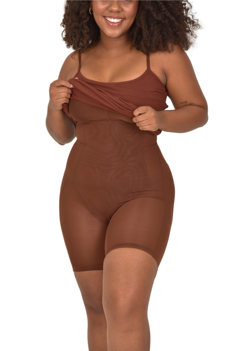 Mini-robe de détente en modal avec gaine intégrée