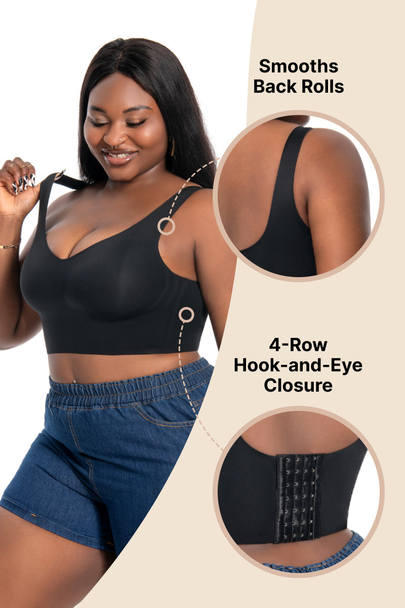 Soutien-gorge magique sans coutures lissant le dos
