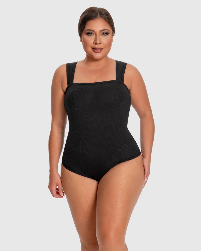 Body dos nageur et larges bretelles