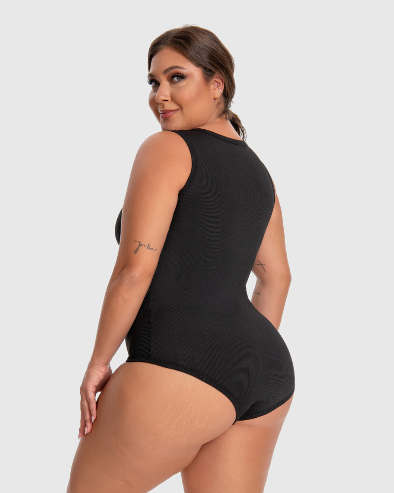 Body dos nageur et larges bretelles