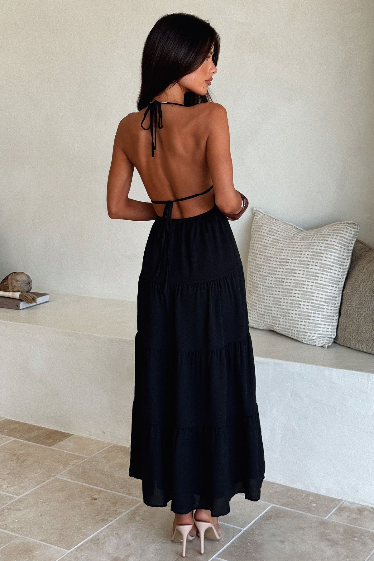Amalie Maxi Dress - Negro