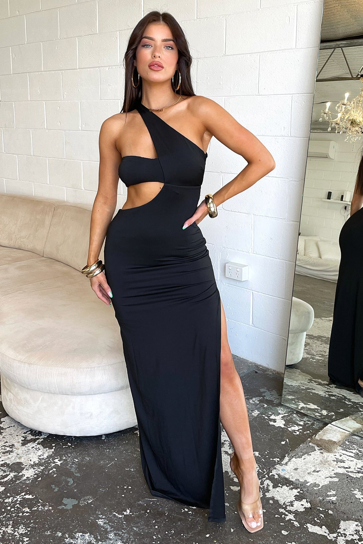 Inika Maxi Dress - Negro