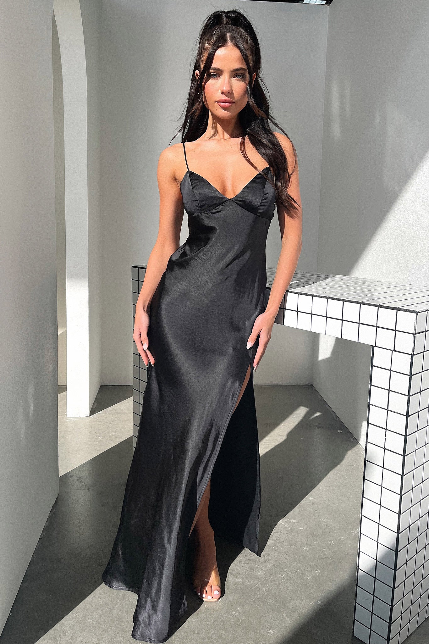 Jennifer Maxi Dress - Negro